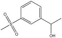 1-(3-methanesulfonylphenyl)ethan-1-ol Struktur