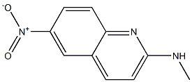 Methyl-(6-nitro-quinolin-2-yl)-amine Struktur