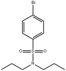 4-bromo-N,N-dipropylbenzenesulfonamide Struktur