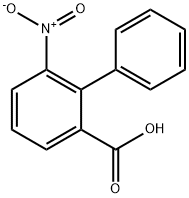 3-Nitro-2-phenylbenzoic acid Struktur