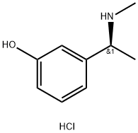 3-[(1S)-1-(METHYLAMINO)ETHYL]PHENOL HYDROCHLORIDE Struktur