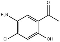 1-(5-Amino-4-chloro-2-hydroxy-phenyl)-ethanone Struktur