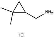 [(2,2-dimethylcyclopropyl)methyl]amine hydrochloride Struktur