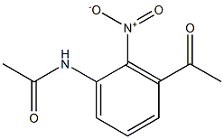 Acetamide,N-(3-acetyl-2-nitrophenyl)- Struktur