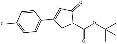 Tert-Butyl 4-(4-Chlorophenyl)-2-Oxo-2,5-Dihydro-1H-Pyrrole-1-Carboxylate