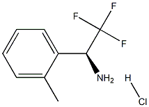 (S)-2,2,2-TRIFLUORO-1-(O-TOLYL)ETHANAMINE HCL Struktur