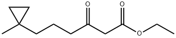 ethyl 6-(1-methylcyclopropyl)-3-oxohexanoate Struktur