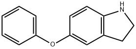 5-Phenoxy-2,3-dihydro-1H-indole Struktur