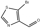 5-Bromo-1,3-thiazole-4-carbaldehyde Struktur