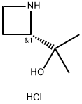 2-[(2S)-azetidin-2-yl]propan-2-ol hydrochloride Struktur