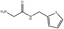 2-amino-N-(thiophen-2-ylmethyl)acetamide Struktur