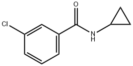 3-Chloro-N-cyclopropylbenzamide Struktur