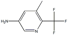 5-methyl-6-(trifluoromethyl)pyridin-3-amine Struktur