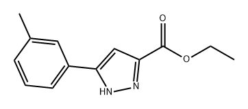 ethyl 5-(3-methylphenyl)-1H-pyrazole-3-carboxylate|ethyl 5-(3-methylphenyl)-1H-pyrazole-3-carboxylate