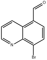 8-Bromo-quinoline-5-carbaldehyde Struktur