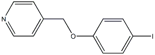 4-((4-iodophenoxy)methyl)pyridine Struktur