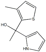 1-(3-甲基噻吩-2-基)-1-(1H-吡咯-2-基)乙-1-醇, 944646-20-2, 結(jié)構(gòu)式