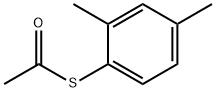 S-(2,4-DIMETHYLPHENYL) ETHANETHIOATE Struktur