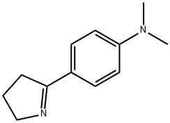 4-(3,4-dihydro-2H-pyrrol-5-yl)-N,N-dimethylaniline Struktur