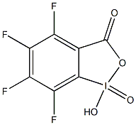 1-HYDROXY-4,5,6,7-TETRAFLUORO-1-OXO-1H-1L5-BENZO[D][1,2]IODOXOL-3-ONE Struktur