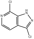 3,7-Dichloro-1H-pyrazolo[3,4-c]pyridine Struktur