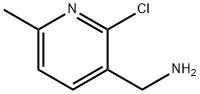 (2-chloro-6-methyl-3-pyridyl)methanamine Struktur