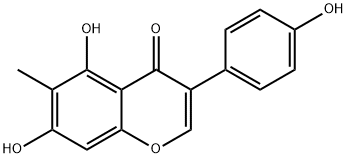 6-Methylgenistein Struktur