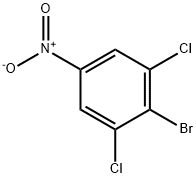 Benzene, 2-bromo-1,3-dichloro-5-nitro- Struktur