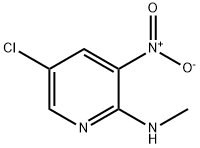 (5-Chloro-3-nitro-pyridin-2-yl)-methyl-amine Struktur