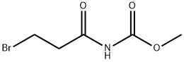 (3-Bromo-propionyl)-carbamic acid methyl ester Structure