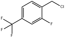 2-Fluoro-4-trifluoromethylbenzyl chloride Struktur