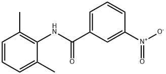 3-NITROBENZO-2',6'-XYLIDIDE Struktur