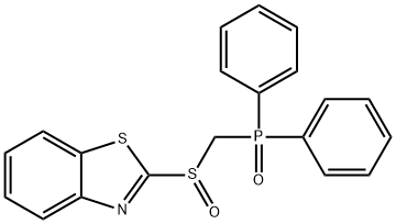 ((Benzo[d]thiazol-2-ylsulfinyl)methyl)diphenylphosphine oxide|