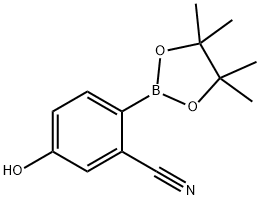 5-hydroxy-2-(4,4,5,5-tetramethyl-1,3,2-dioxaborolan-2-yl)benzonitrile