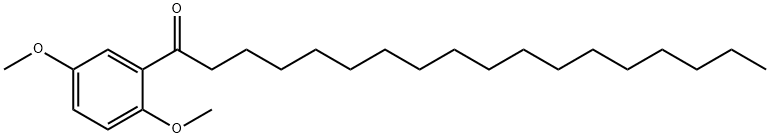 2',5'-DIMETHOXYOCTADECANOPHENONE Struktur