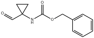 benzyl 1-formylcyclopropylcarbamate Struktur