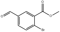 methyl 2-bromo-5-formylbenzoate Struktur