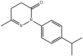 2-(4-Isopropylphenyl)-6-methyl-4,5-dihydropyridazin-3(2H)-one Struktur