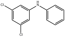 3,5-dichloro-N-phenylBenzenamine Struktur