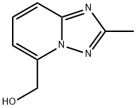 (2-methyl-[1,2,4]triazolo[1,5-a]pyridin-5-yl)methanol Struktur