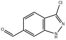 3-chloro-1H-indazole-6-carbaldehyde Struktur