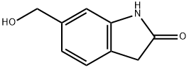 6-(hydroxymethyl)indolin-2-one Struktur