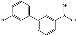 (3'-chloro-[1,1'-biphenyl]-3-yl)boronic acid Struktur