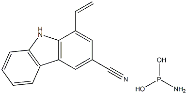 3-Cyanovinylcarbazole phosphoramidite Struktur