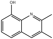 2,3-dimethylquinolin-8-ol Struktur