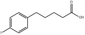 4-iodoBenzenepentanoic acid Struktur