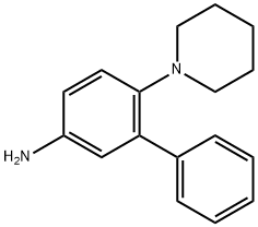 6-Piperidin-1-yl-biphenyl-3-ylamine Structure