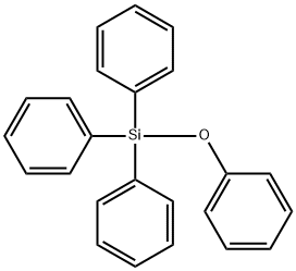 (PHENOXY)TRIPHENYLSILANE Struktur