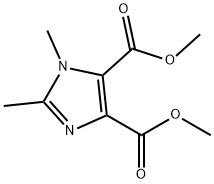 Dimethyl 1,2-dimethyl-1H-imidazole-4,5-dicarboxylate Struktur