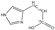 cis-Urocanic Acid-[13C3] Struktur